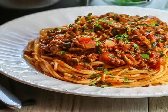 Bolognese mixed pasta 