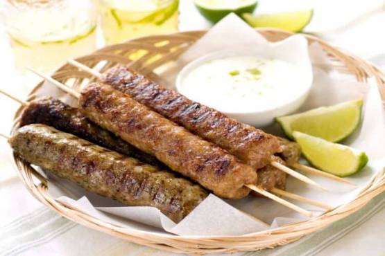 Chicken Kofte kebab & Lamb Kofte kebab kombo