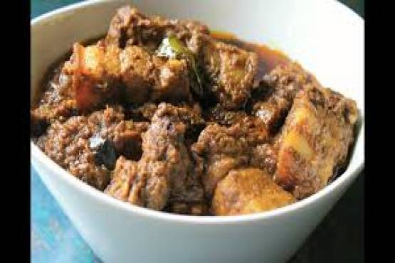 Roast pork curry