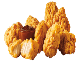 15 PCS of popcorn chicken